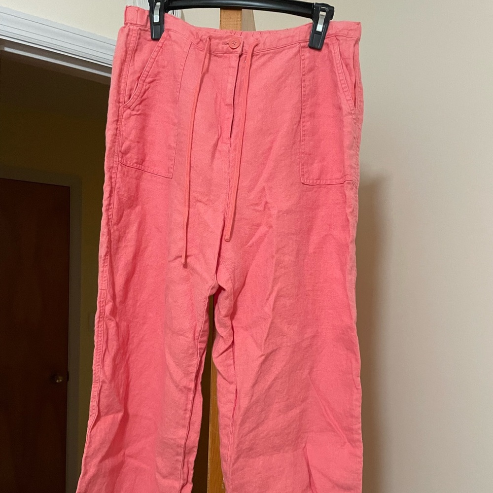 Talbots “Irish Linen” pants: size 12
